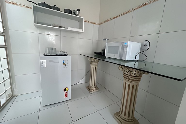 Próx. ao shopping, para 10 pessoas, ar condicionado e garage