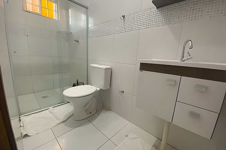 Próx. ao shopping, para 10 pessoas, ar condicionado e garage