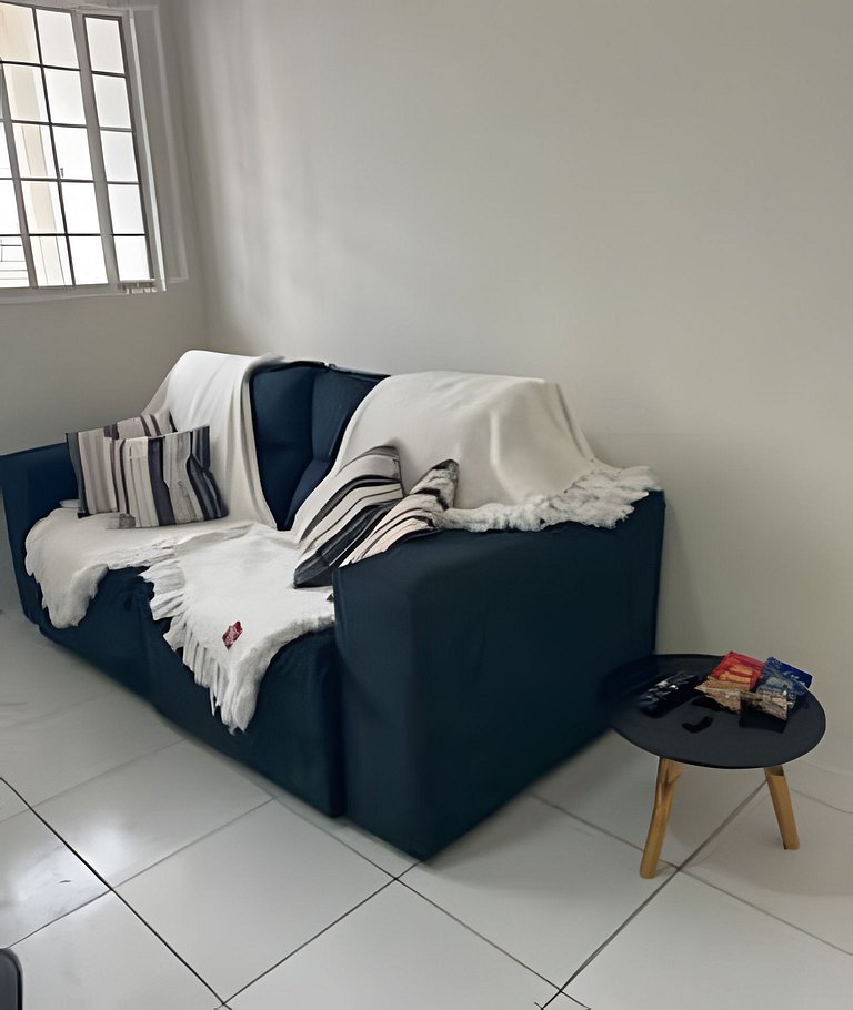 Próx. ao shopping, para 10 pessoas, ar condicionado e garage