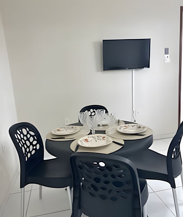 Próx. ao shopping, para 10 pessoas, ar condicionado e garage