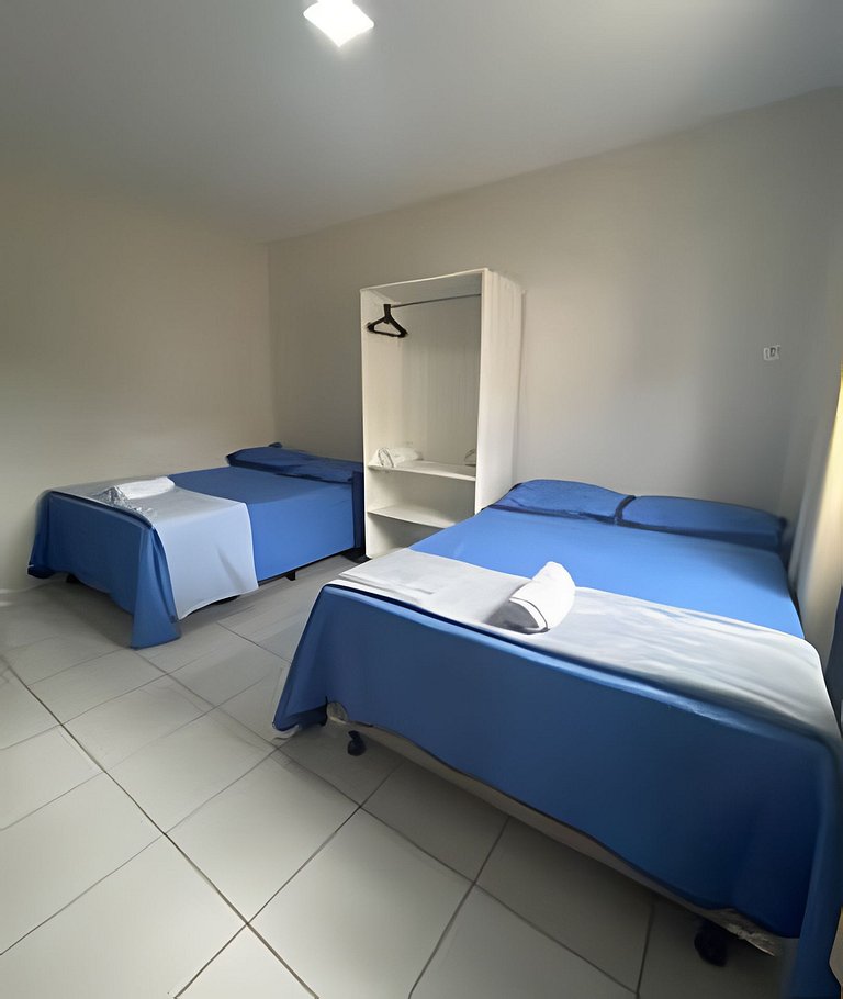 Até 10 pessoas, próx. ao shopping, ar condicionado, garagem