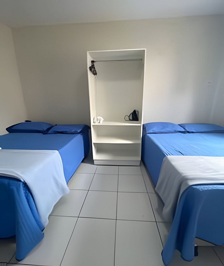 Até 10 pessoas, próx. ao shopping, ar condicionado, garagem