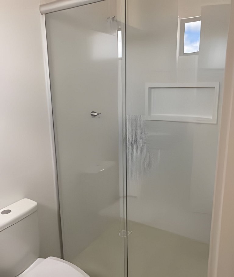 Para 10 pessoas, 03 quartos ar condicionado e ventilador, ga
