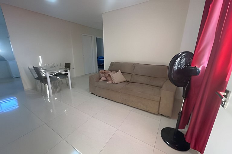 Para 10 pessoas, 03 quartos ar condicionado e ventilador, ga