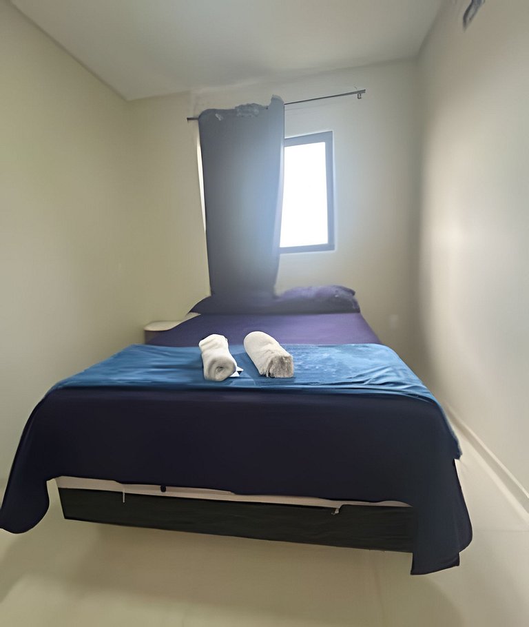 Para 10 pessoas, 03 quartos ar condicionado e ventilador, ga