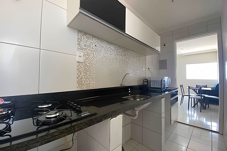 Apartamento aconchegante para 6 pessoas