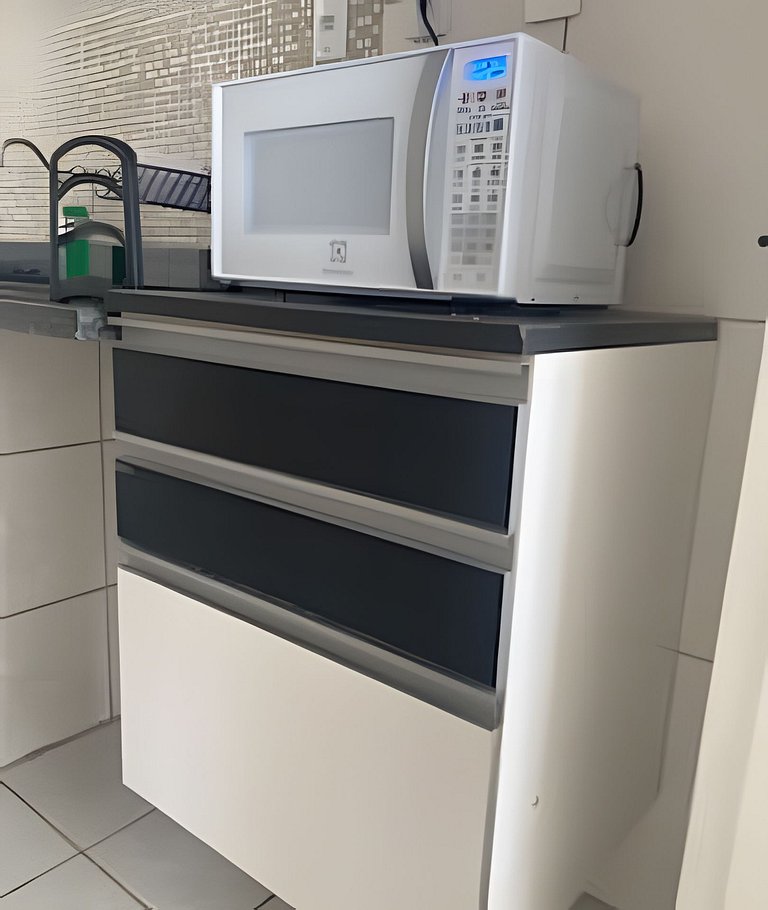 Apartamento aconchegante para 6 pessoas