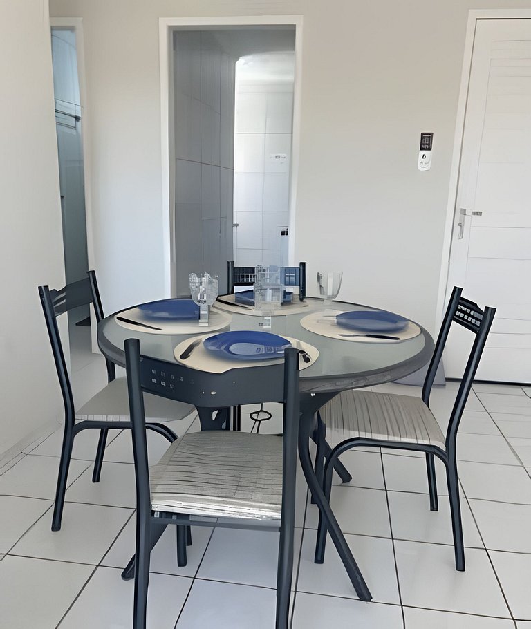 Apartamento aconchegante para 6 pessoas