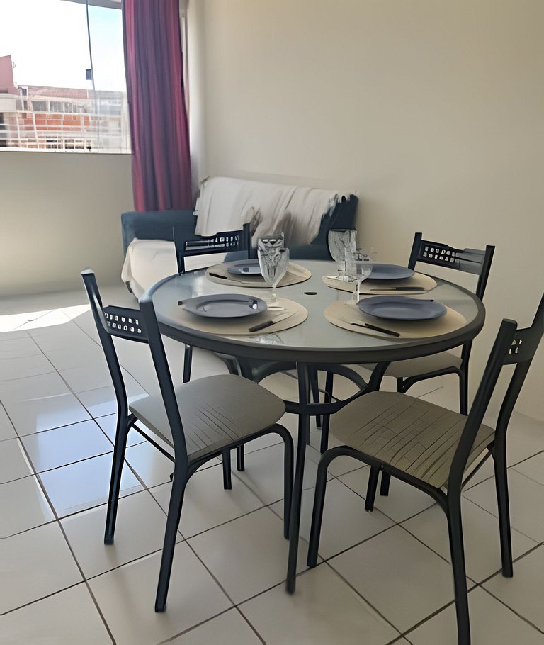 Apartamento aconchegante para 6 pessoas