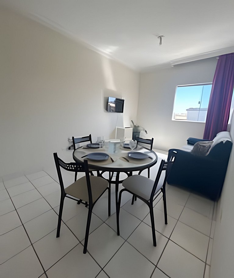 Apartamento aconchegante para 6 pessoas