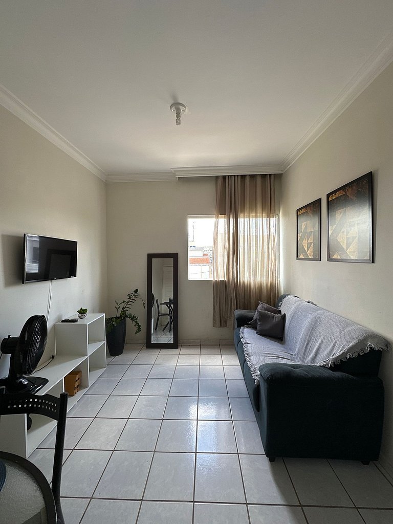 Apartamento aconchegante para 6 pessoas