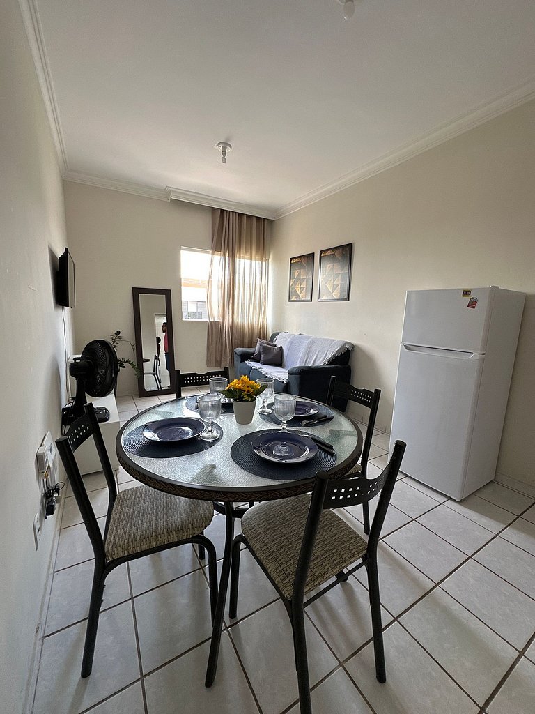 Apartamento aconchegante para 6 pessoas